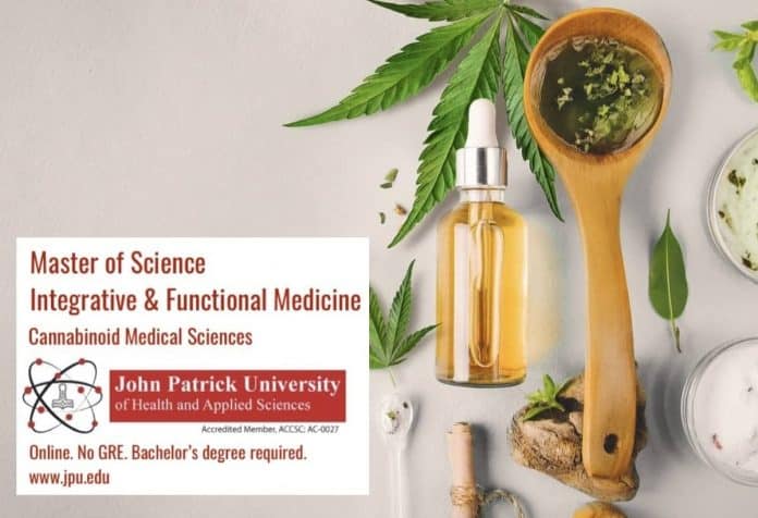 medicinale cannabis masterdiploma master john patrick univeresity