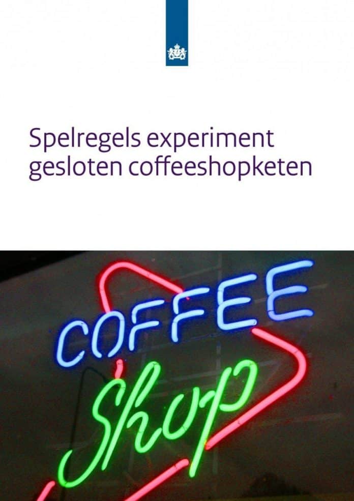 spelregels experiment gesloten coffeeshopketen wietproef wietexperiment