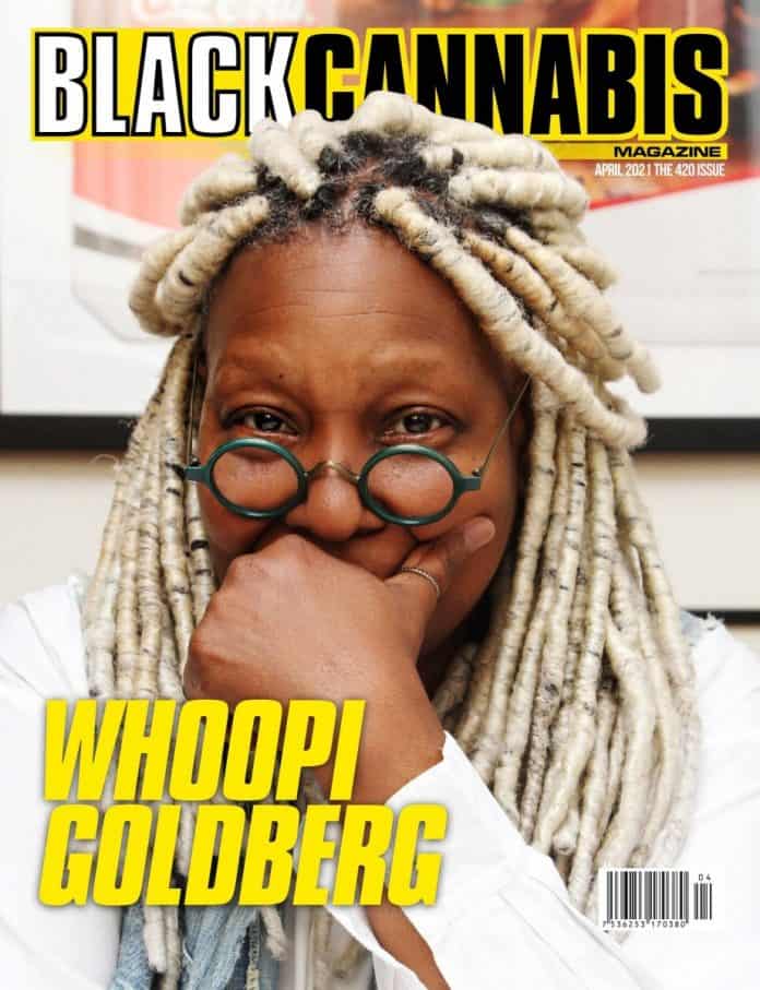 Black Cannabis Magazine Whoopi Goldberg