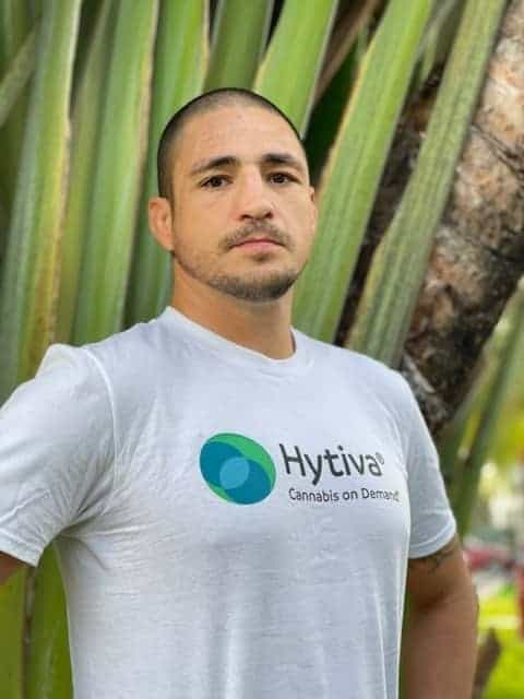 Diego Sanches UFC MMA cannabismerk Team Hytiva