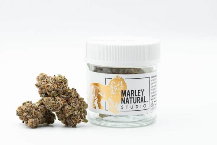 marley natural radiant canna cannabis californië