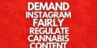 instagram petitie cannabisindustrie