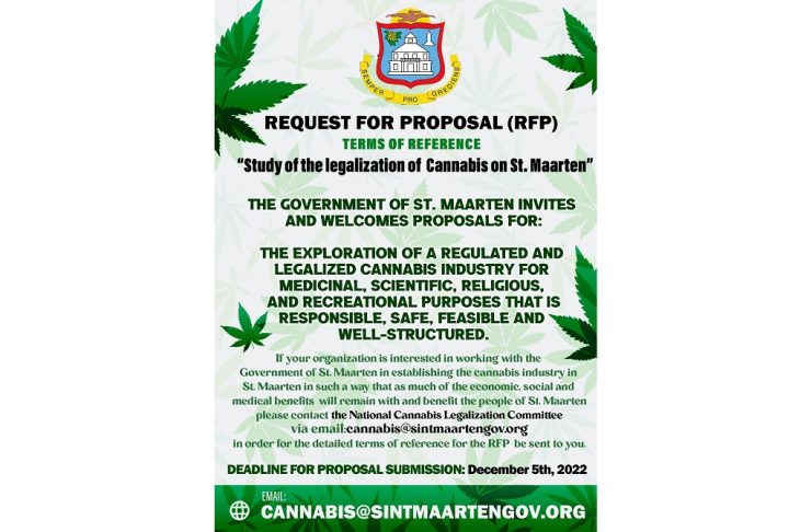 sint maarten cannabis legalisering