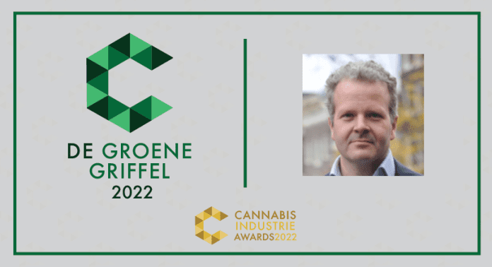 De Groene Griffel 2022 Bart de Koning Cannabis Industrie Awards