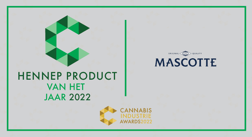 Mascotte Organic Hemp vloei Hennep product van het jaar 2022