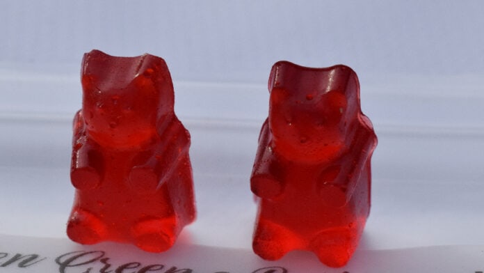 Gummie beertjes haribo cbd thc