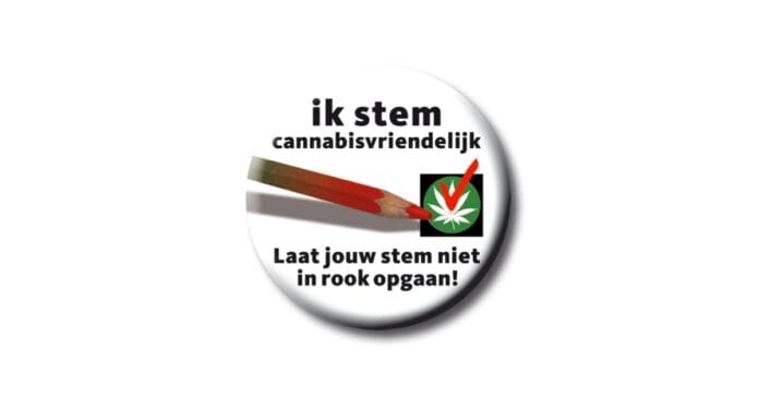 Cannabis Kieswijzer button